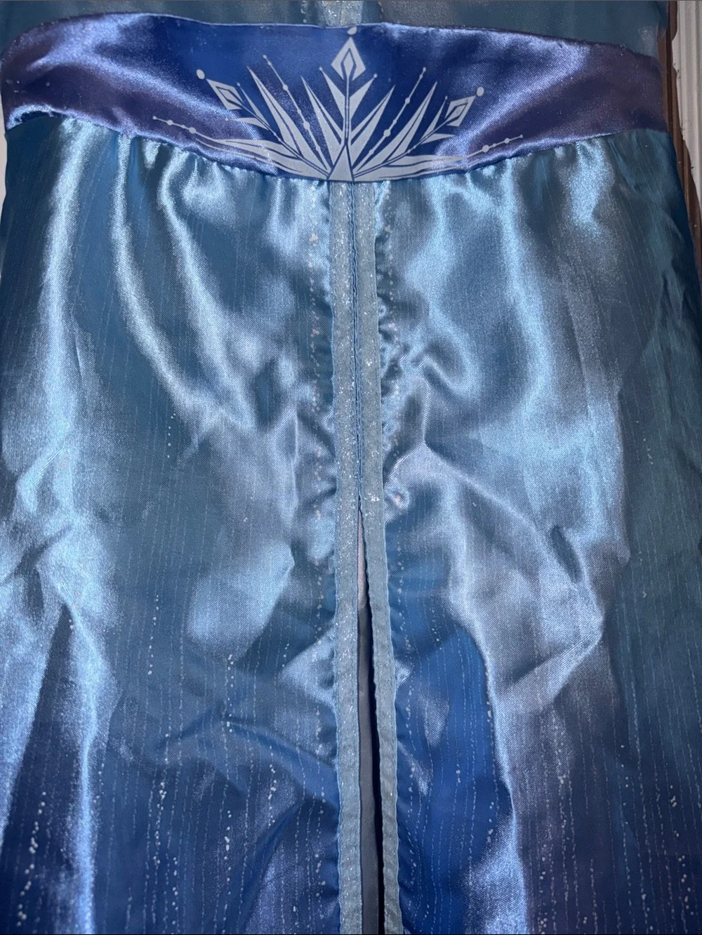 Disney Light Blue and Purple Frozen-Inspired Princess Costume Dress